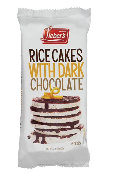 Rice Cakes with Dark Chocolate 6 ct