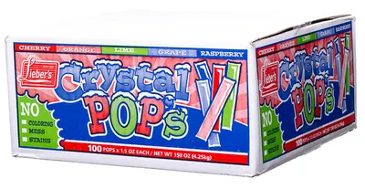 Crystal Pops Freeze Pops