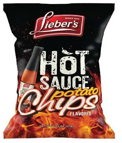 Hot Sauce Potato Chips
