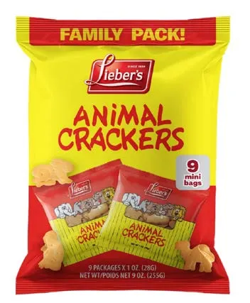 Animal Cookies Family Pack 9 ct