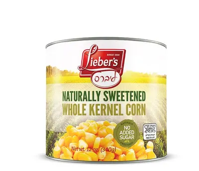 Naturally Sweetened Whole Kernel Corn