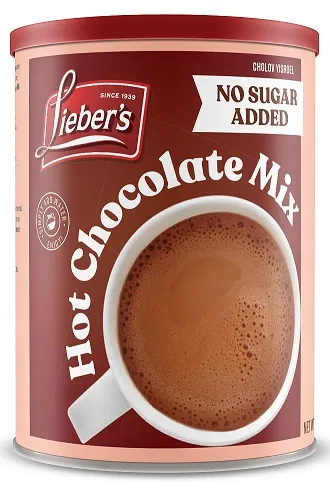 Instant Hot Chocolate Mix No Sugar Added
