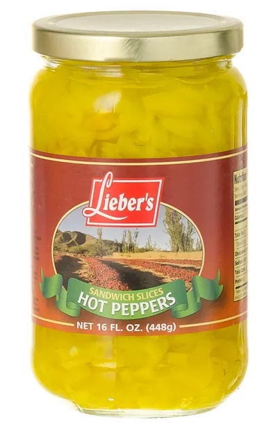 Sandwich Slices Hot Peppers