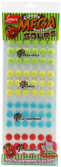 Sour Mega Buttons Candy