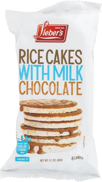 Milk Chocolate Coated Rice Cakes 6 ct