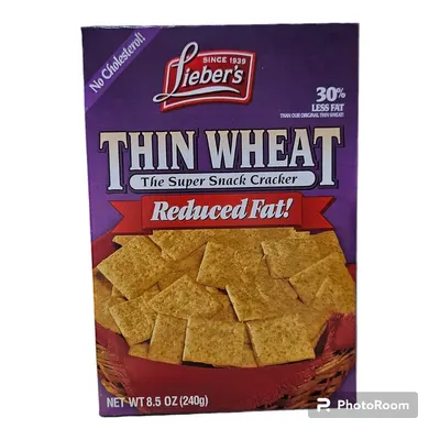 Wheat Thins Reduce Fat