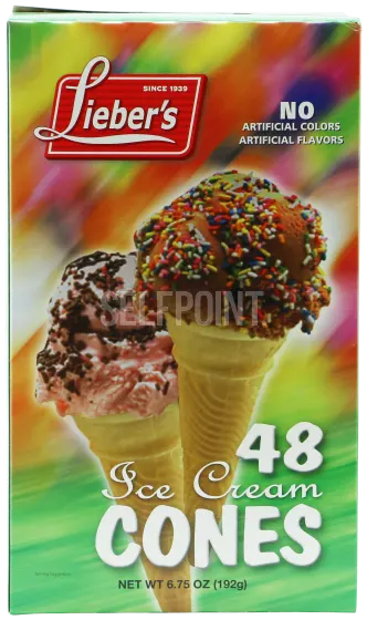 Ice Cream Cones 48 pk