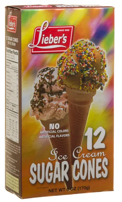 Ice Cream Sugar Cones 12 pk