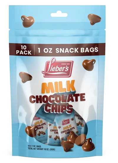Milk Chocolate Chips Snack Bags 10 pk