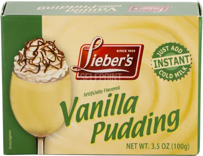 Just Addd Instant Vanilla Pudding