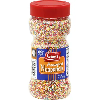 Assorted Nonpariels Sprinkles