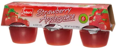 Strawberry Apple Sauce 6 Cups