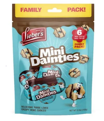 Mini Dainties Crispy Cookie Bags 6 ct