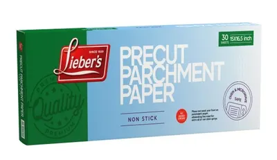 15 x 16.5 Precut Parchment Paper 30 sheets