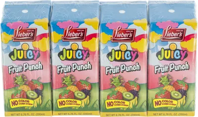 Fruit Punch Juicy 4 Pk