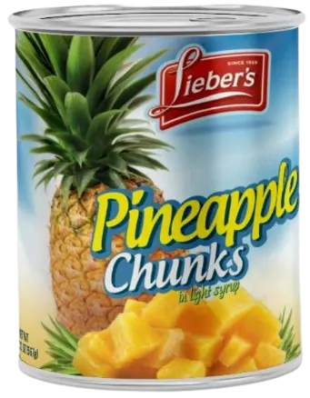 Pineapple Chunks in Light Syrup