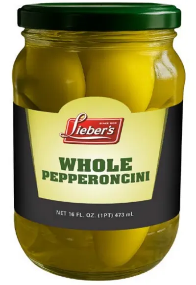 Lieber's Whole Pepperoncini