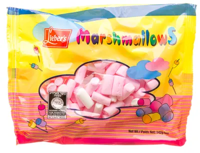 Mini Pink & White Marshmallows