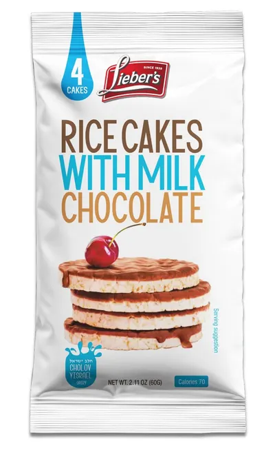 Rice Cake Milk Choc Coated 4 Pk