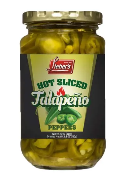 Hot Sliced Jalapeno Peppers