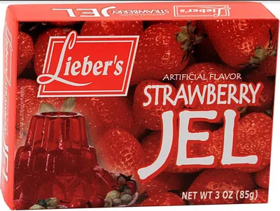 Strawberry Flavor Jello