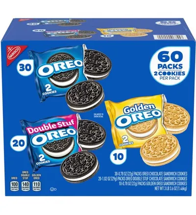 Ou-D Oreo Variety Pack 60Pk