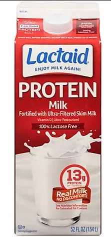 Lactose Free Protein Milk