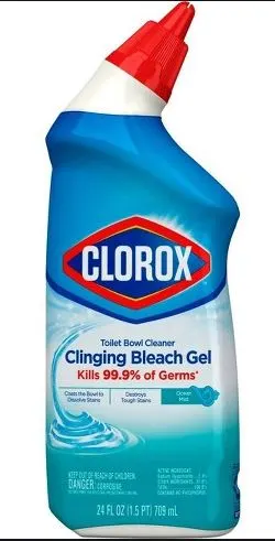 Clinging Bleach Gel Toilet Bowl Cleaner