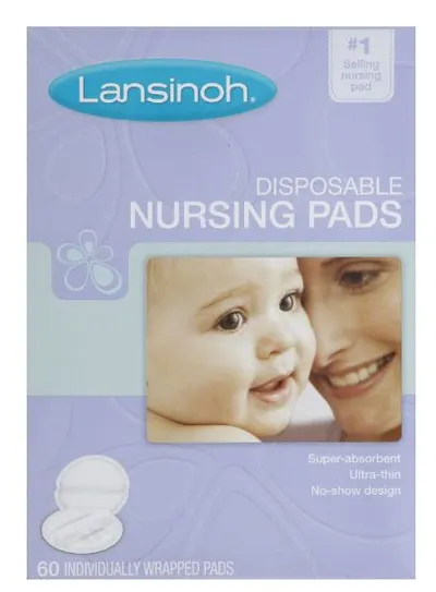 Stay Dry Medium Disposable Nursing Pads 60 ct