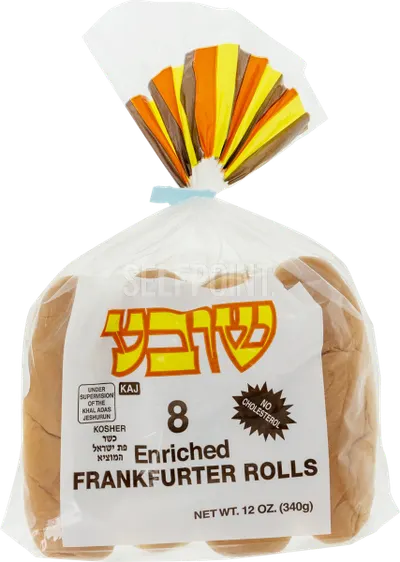 Enriched Frankfurter Rolls 8 Ct