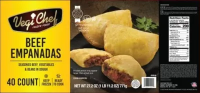 Beef Empanadas 40 Ct