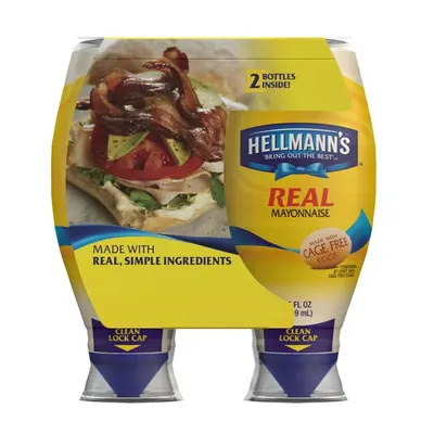 Real Mayonnaise Squeeze Bottles 2 ct