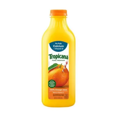 No Pulp Pure Premium Orange Juice