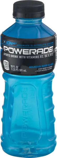 Mountain Berry Blast Flavor Sports Drink