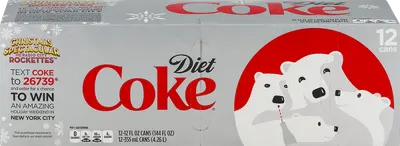 Coca-Cola Diet Soda Cans 12 pk