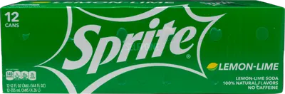 Sprite Lemon-Lime Flavor Soda Cans 12 pk