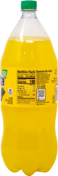 Caffeine Free Pineapple Flavored Soda