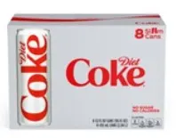 Diet Coke Slim Cans Soda 12F