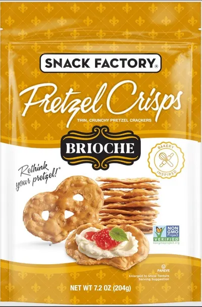 Pretzel Crisps Brioche