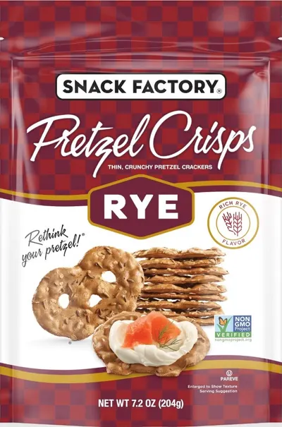 Rye Pretzel Crisps