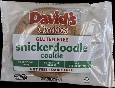 Gluten Free Snickerdoodle Cookie