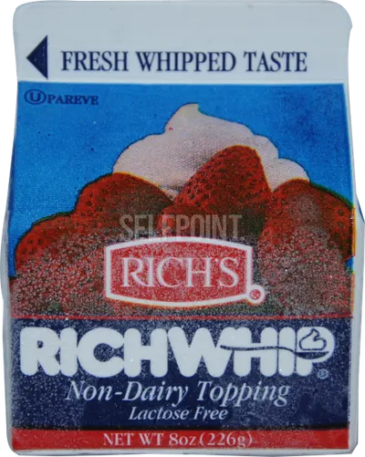 Non Dairy Topping Lactose Free