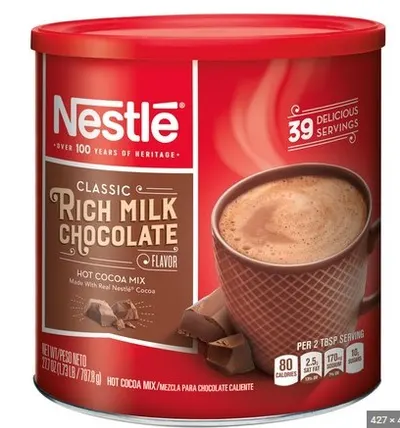 Hot Cocoa Mix Rich Milk Chocolate