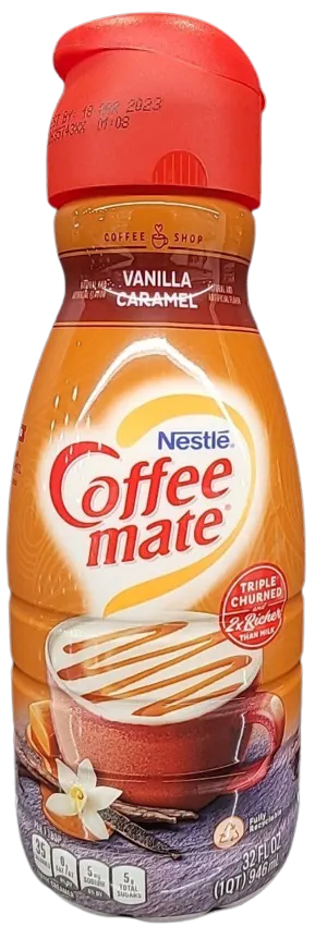Vanilla Caramel Flavored Coffee Creamer