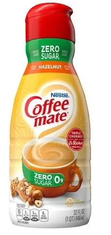 Sugar Free Hazelnut Coffee Creamer