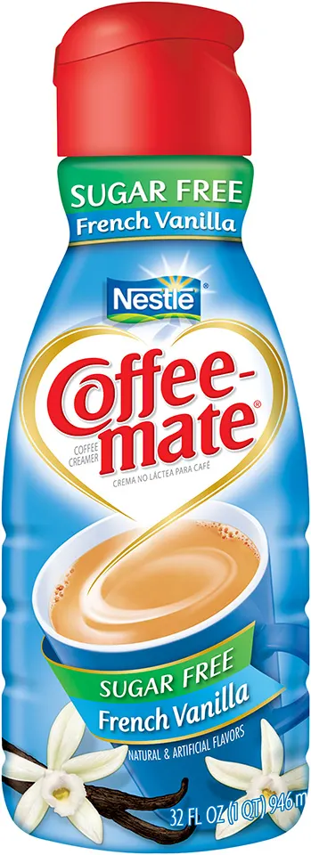 Sugar Free French Vanilla Coffee Creamer