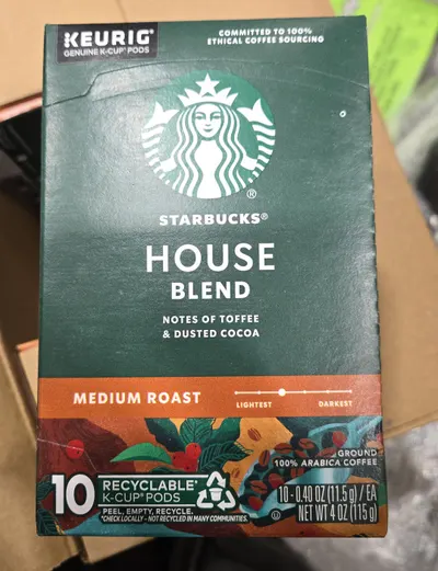 House Blend Medium Roast K-Cup Pods 10 ct