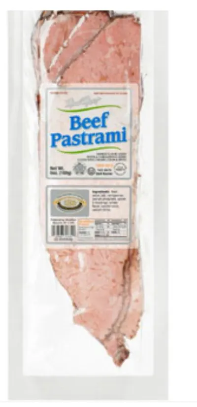 Beef Pastrami Smoked Flavor Added