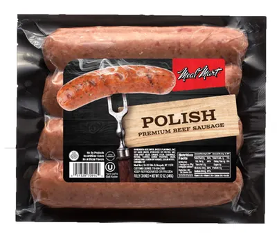 Fully Cooked Beef Sausages