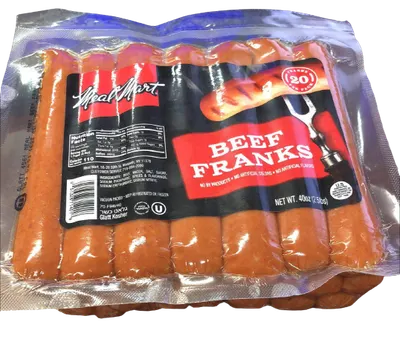 Beef Franks 20 Pc